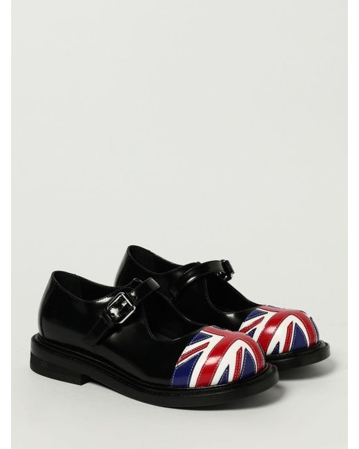 Moschino Couture Black Flat Shoes