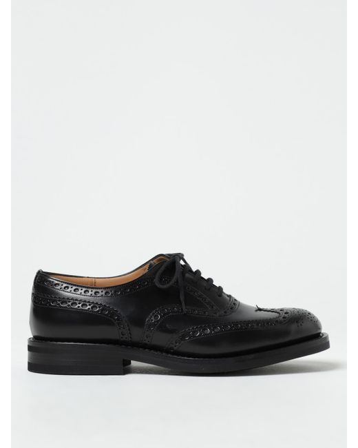 Church's Black Brogue Shoes for men