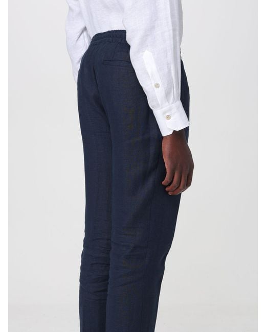 Kiton Blue Pants for men