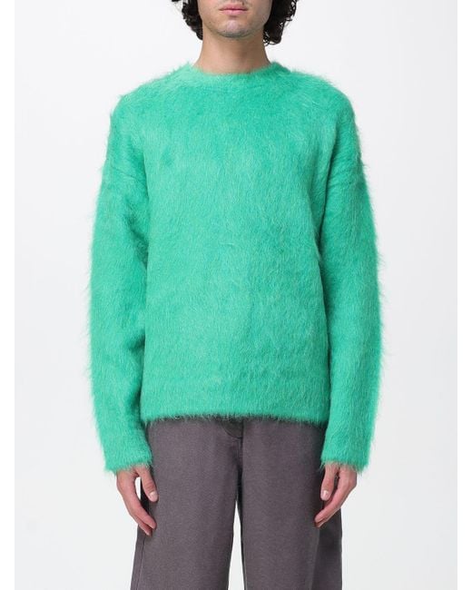 Sunnei Green Sweater for men