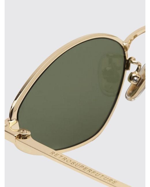 Retrosuperfuture Metallic Metal Sunglasses