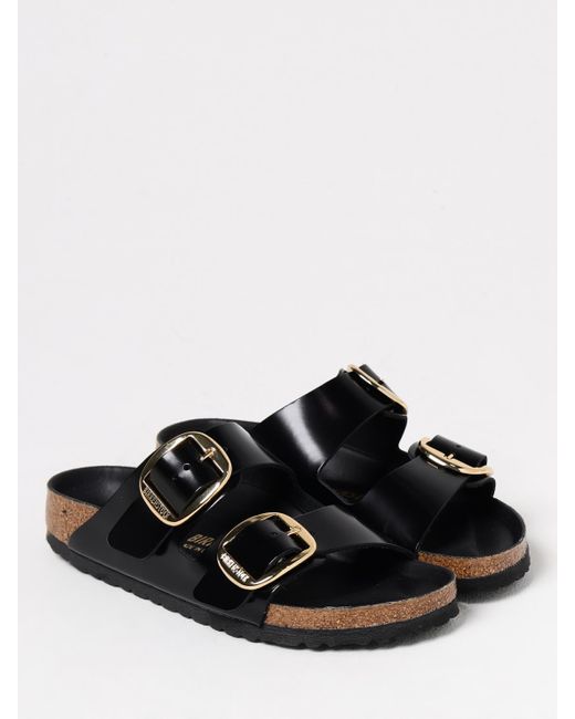 Birkenstock Black Arizona Big Buckle Sandals
