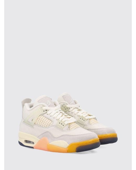 Nike White Birds Of Paradise Air Cushion Sneaker