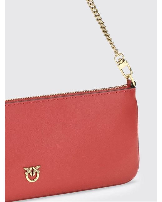 Pinko Red Shoulder Bag