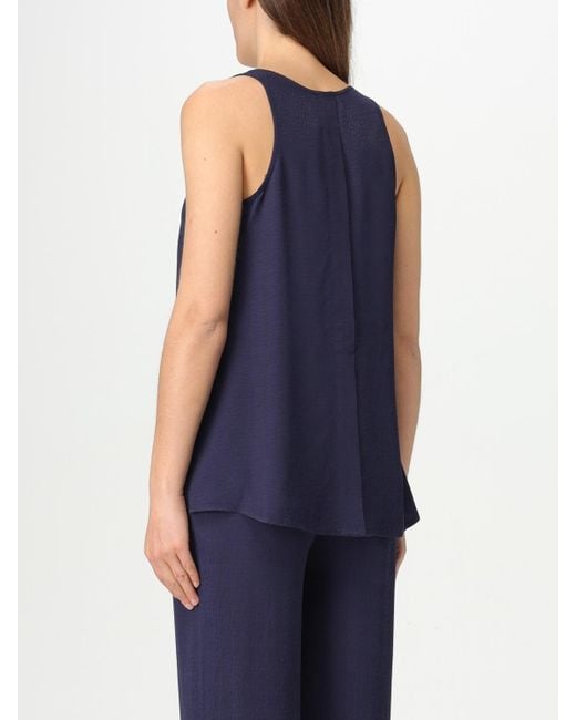 Emporio Armani Blue Top Damen