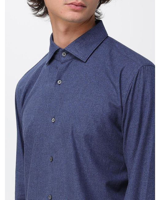 Brooksfield Blue Shirt for men