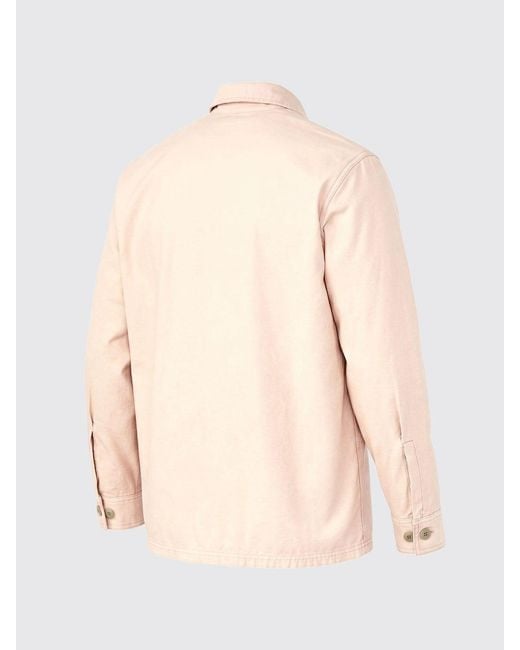 Filson Natural Long-Sleeved Casual Cotton Shirt With Flap Pockets for men