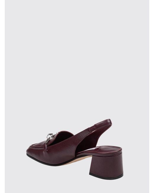 Jimmy Choo Brown Diamond Tilda Smooth Leather Slingbacks With Horsebit And Low Heel