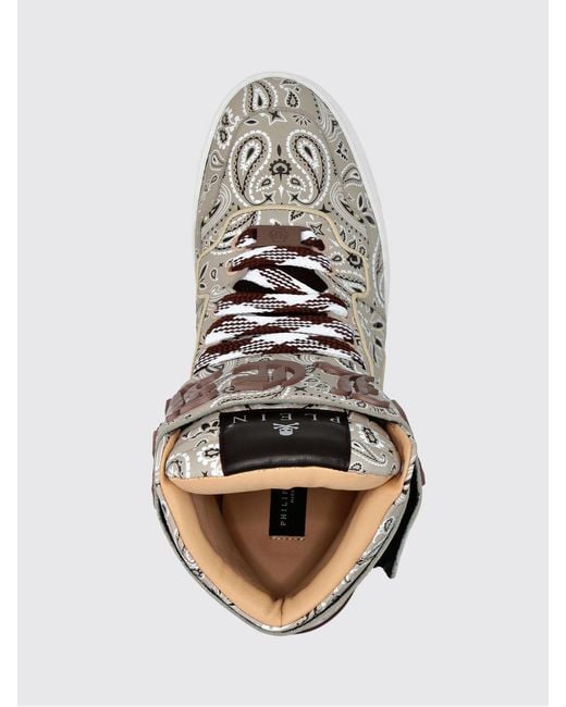 Philipp Plein White Trainers for men
