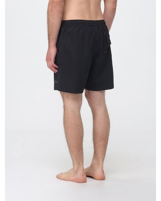 Paul & Shark Blue Paul &Amp Shark Boxer Swim Trunks for men