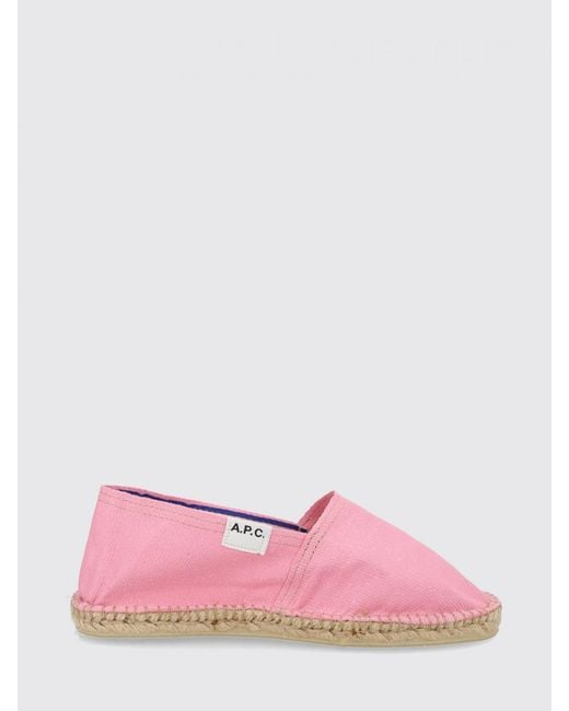 Espadrillas di A.P.C. in Pink