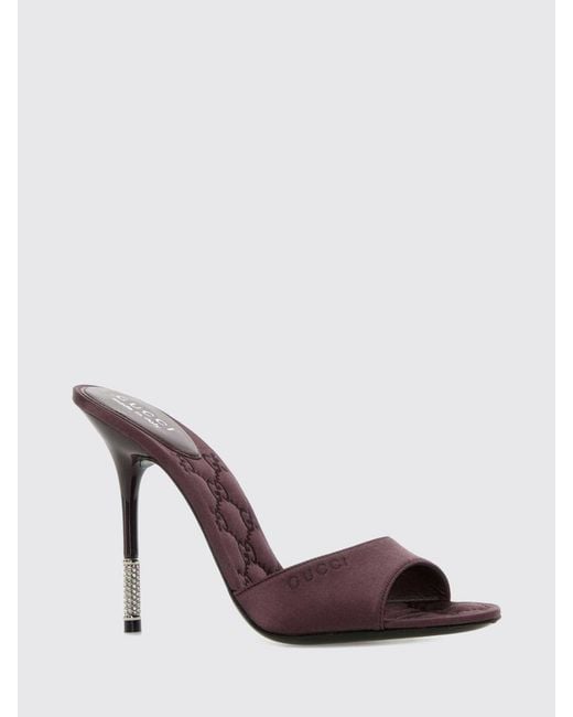 Gucci Brown High Heel Shoes