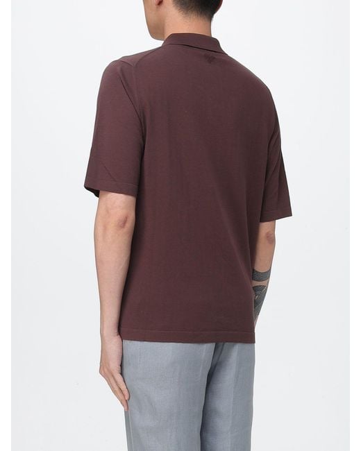 Ballantyne Purple Cotton T-Shirt for men