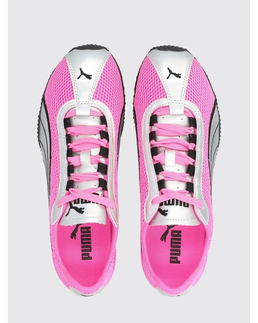 PUMA Pink H-Street Mesh And Rubber Sneakers for men