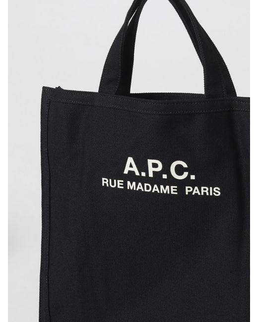 A.P.C. Black Bags for men