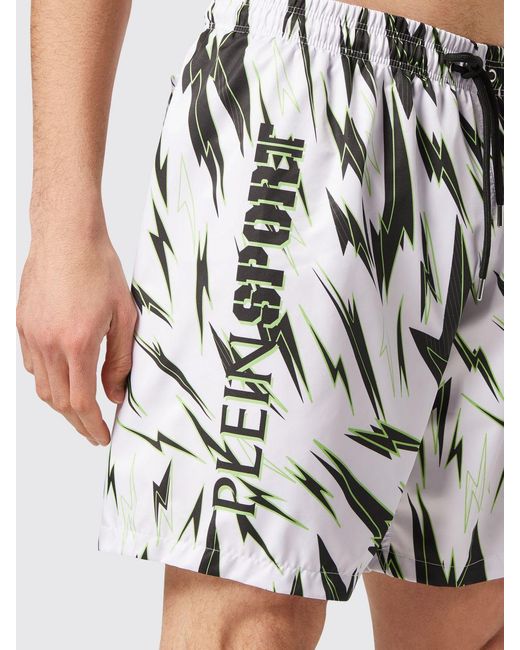 Philipp Plein White Shorts for men