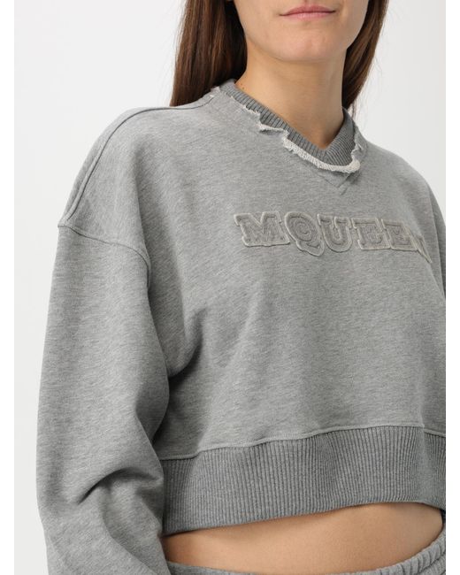 McQueen Gray Sweatshirt