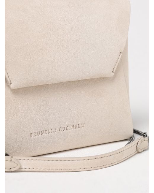 Pochette di Brunello Cucinelli in Natural