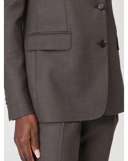 Tagliatore Gray Virgin Wool Suit