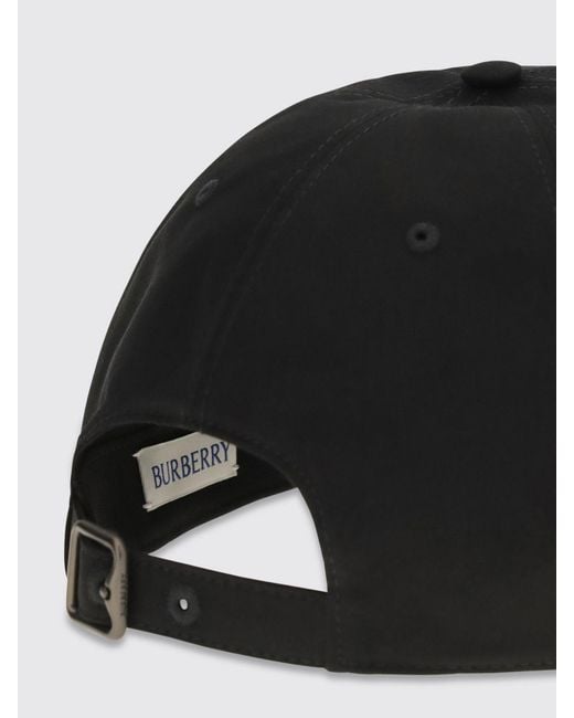 Burberry Black Hat for men