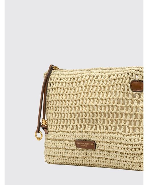 Gianni Chiarini Metallic Shoulder Bag Club Marcella