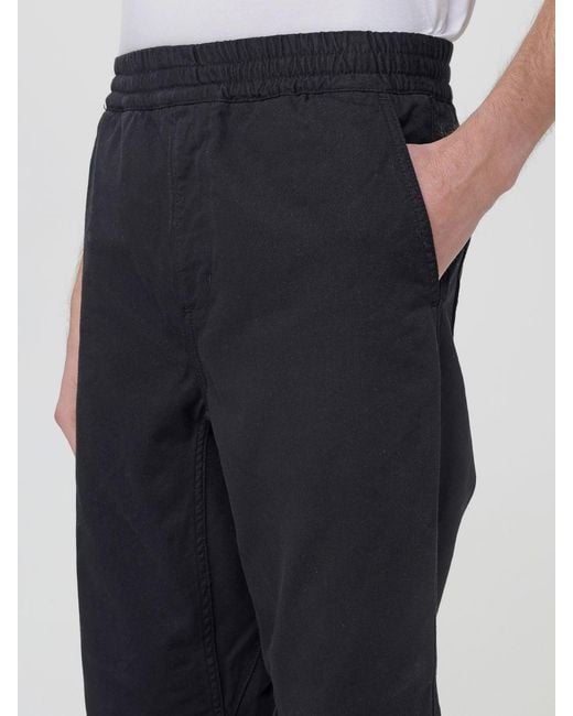 Carhartt Blue Cotton Trousers for men