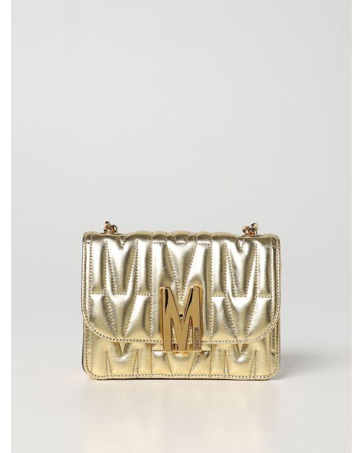 Moschino Couture Mini- tasche in Mettallic | Lyst DE