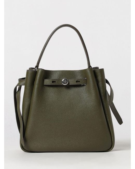Mini Borsa A Mano Romy di Tory Burch in Green