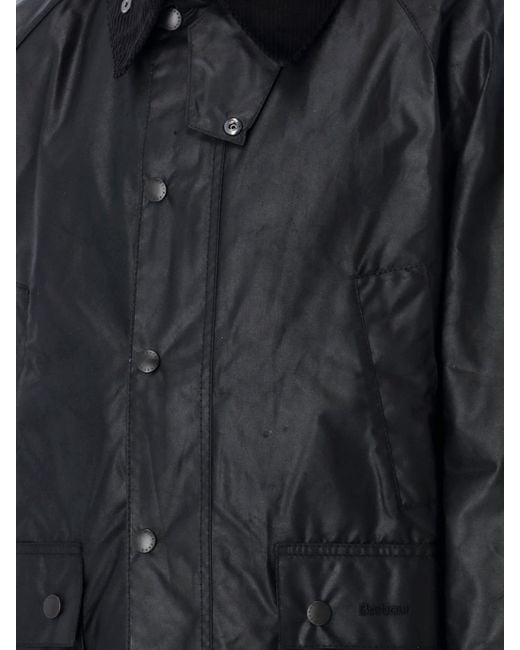 Barbour Blue International Wax Cotton Jacket for men