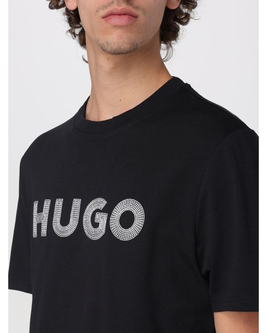 HUGO T-shirt in Black für Herren