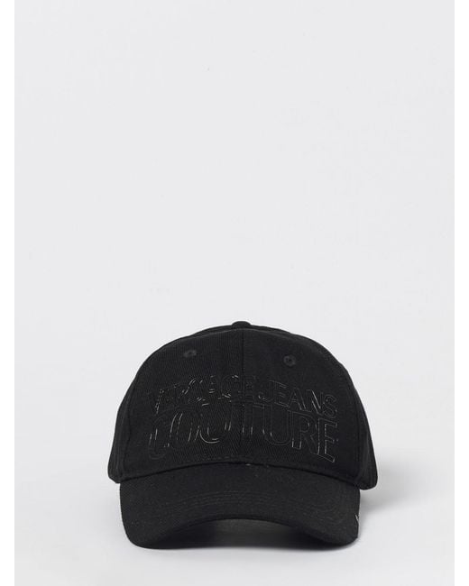 Versace Jeans Couture Black Hat for men