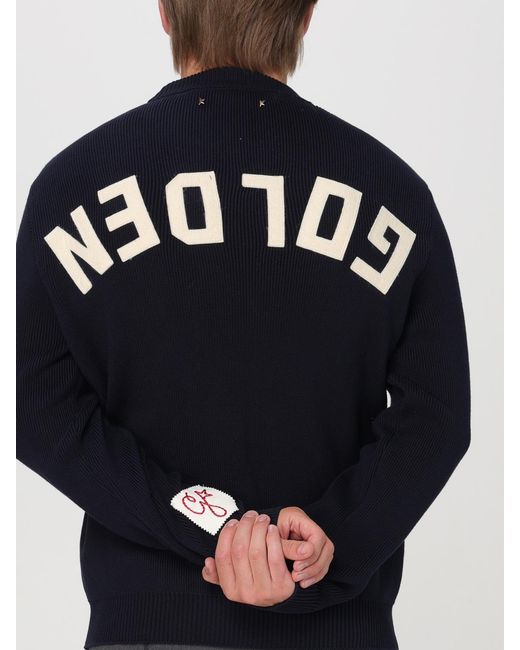 Golden Goose Deluxe Brand Blue Sweater for men