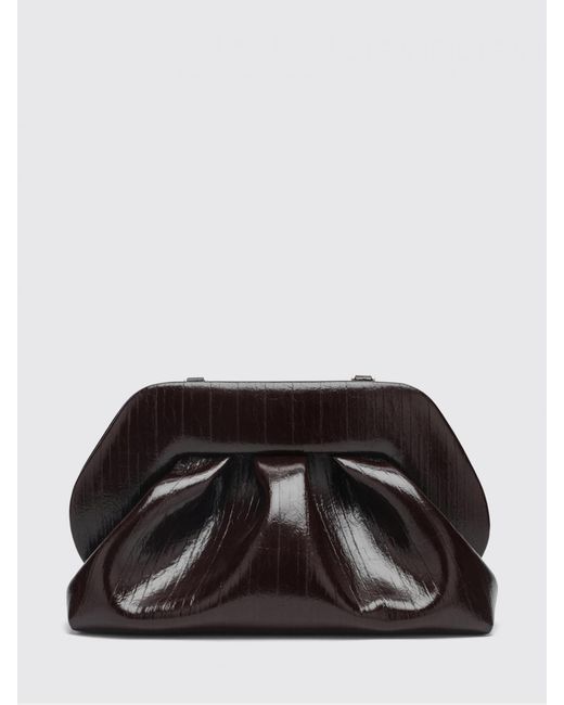 THEMOIRÈ Black ThemoirÈ Vegan Leather Tia Clutch