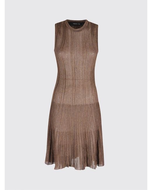 FEDERICA TOSI Brown Dress