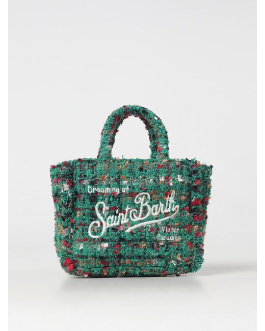 Borsa A Spalla Donna di Mc2 Saint Barth in Green