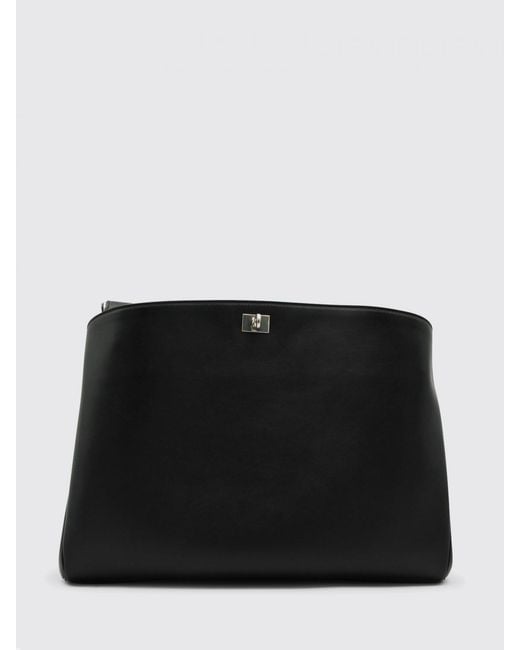 Balenciaga Black Rodeo Medium Messenger Bag for men