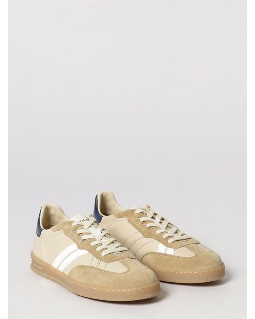 Woolrich Natural Leather Sneakers for men