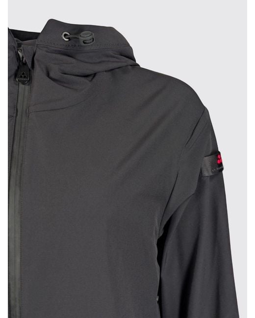 Peuterey Gray Nylon Hooded Windbreaker
