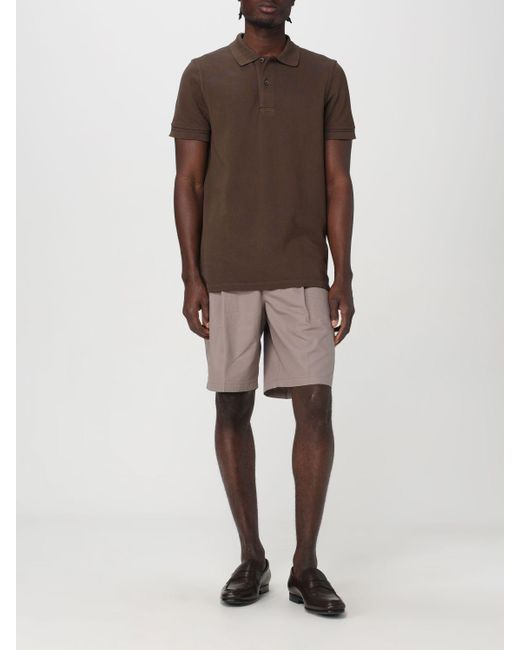 Tom Ford Brown Polo Shirt for men