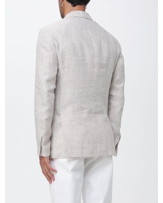 Lardini Gray Jacket for men
