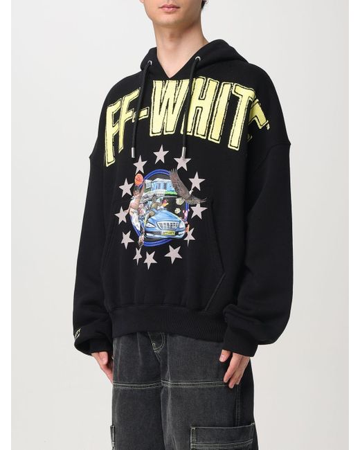 Off-White c/o Virgil Abloh Sweatshirt Herren in Black für Herren