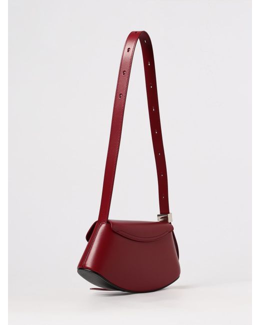 Jil Sander Red Shoulder Bag