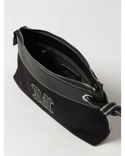 Max Mara Black Bchfrisia Clutch Bag