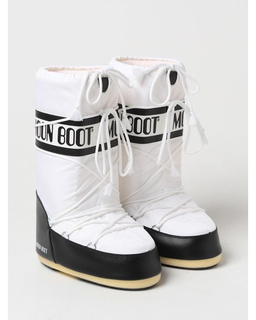 Moon Boot White Schuhe Damen