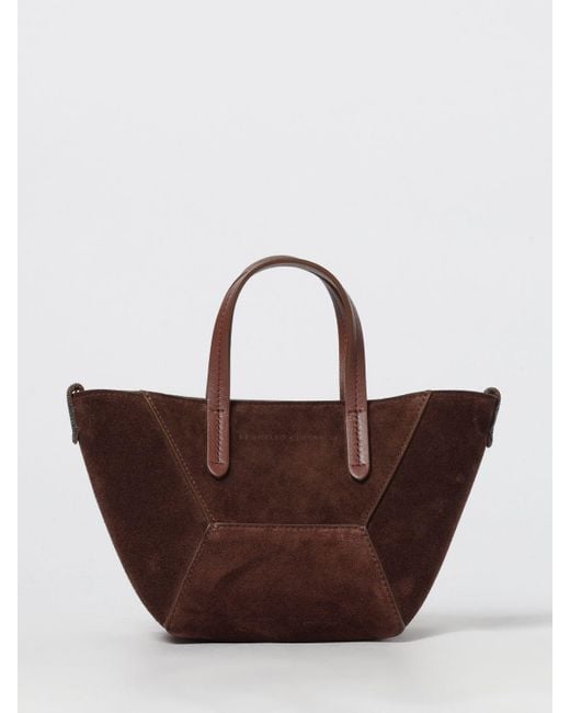 Brunello Cucinelli Brown Shoulder Bag