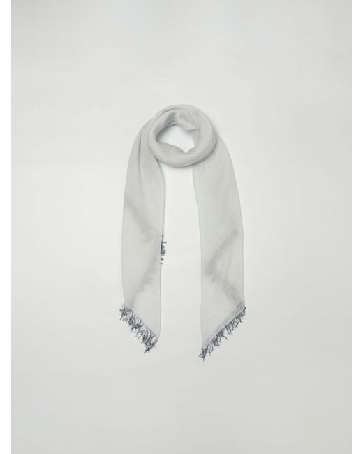 Faliero Sarti Gray Scarf