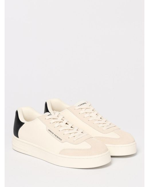 ARMANI EXCHANGE Natural Trainers for men