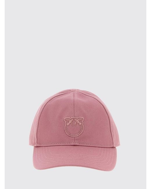 Pinko Pink Cotton Twill Hat