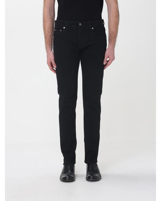 Dolce & Gabbana Black Dolce &Amp Gabbana Slim Fit Denim Jeans for men
