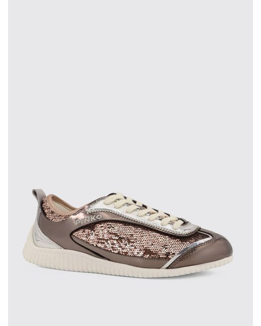 Pinko Brown Sneakers Damen